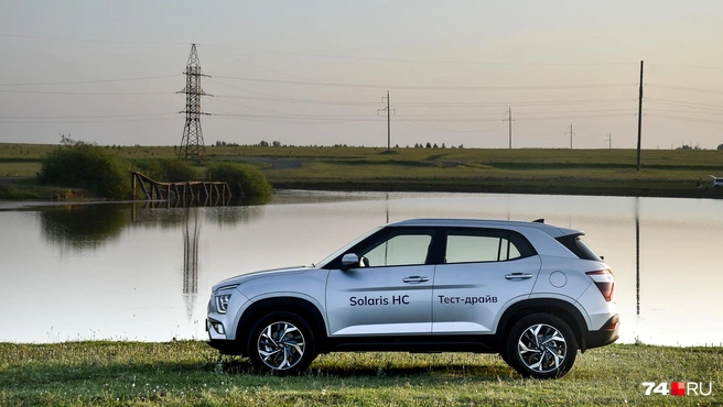 Второе поколение Hyundai Creta чуть крупнее первого: автомобиль получился просторным для своего класса | Источник: Артем Краснов