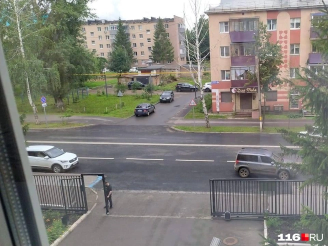 Воздушная тревога в Альметьевске | Источник: читатель 116.RU