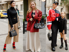 Пока молодые москвички привыкают к русским брендам, юные «по классике» ходят в Gucci: street-style на Woman.ru