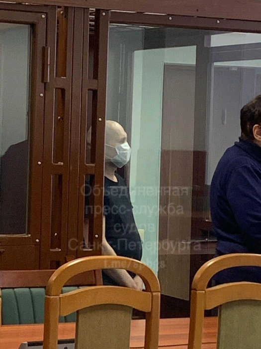 Пособник убийства отельера в Петербурге после отказа от признательных показаний получил меньший срок (фото) | Источник: Объединённая пресс-служба судов Санкт-Петербурга