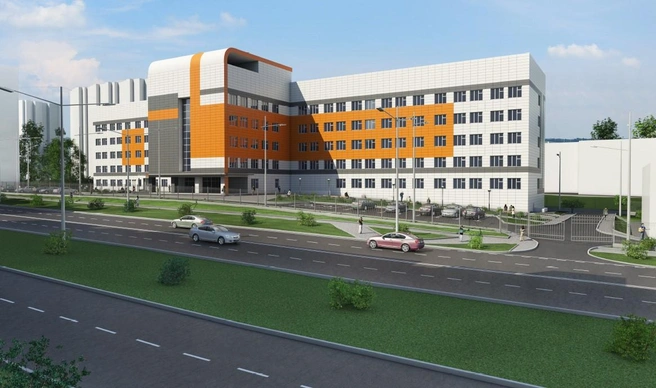 Поликлиника № 5 в микрорайоне Покровский — крупнейшее медицинское учреждение за Уралом | Источник: «Сибиряк»