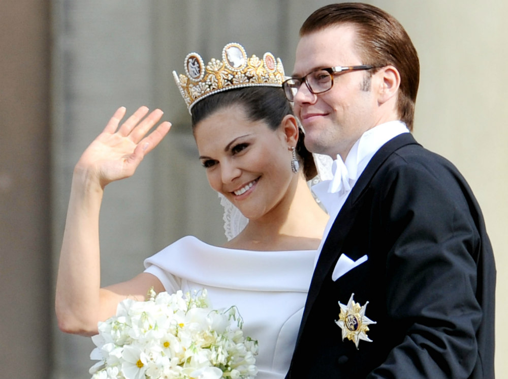 Кронпринцесса Виктория и Даниэль в день свадьбы, 19 июня 2010 | marieclaire.ru