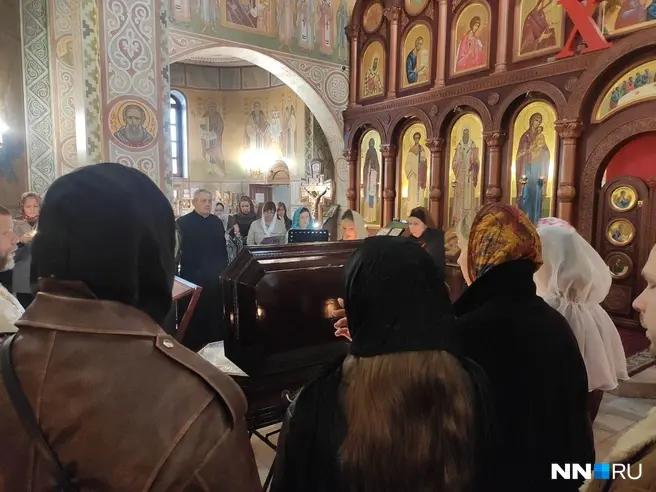 Панихида прошла в Казанском храме на Зеленском съезде