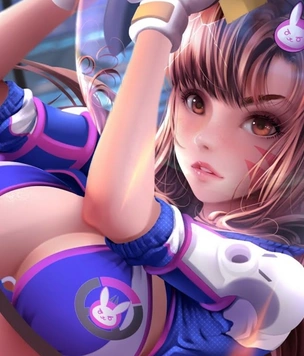 D.Va из Overwatch 2 возглавила топ запросов на PornHub