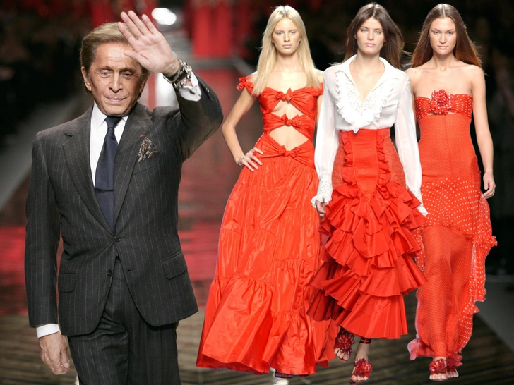 Valentino Red как символ вечности: мир моды прощается с Валентино Гаравани