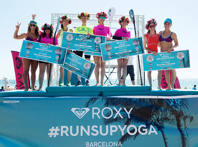 3 000 девушек поучаствовали в #RUNSUPYOGA в Барселоне