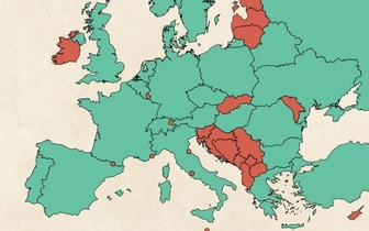 Тест для фанатов транспорта: что изображено на этой карте Европы?
