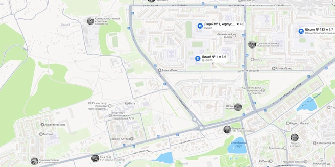 Домов тут много | Источник: yandex.ru/maps