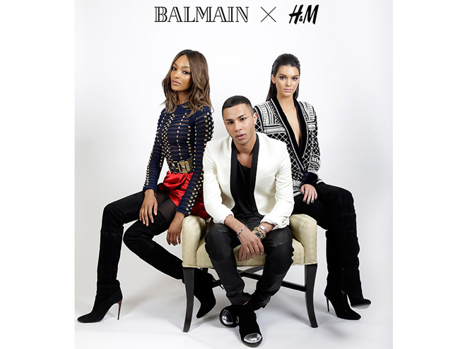 H&M и Balmain выпустят совместную коллекцию