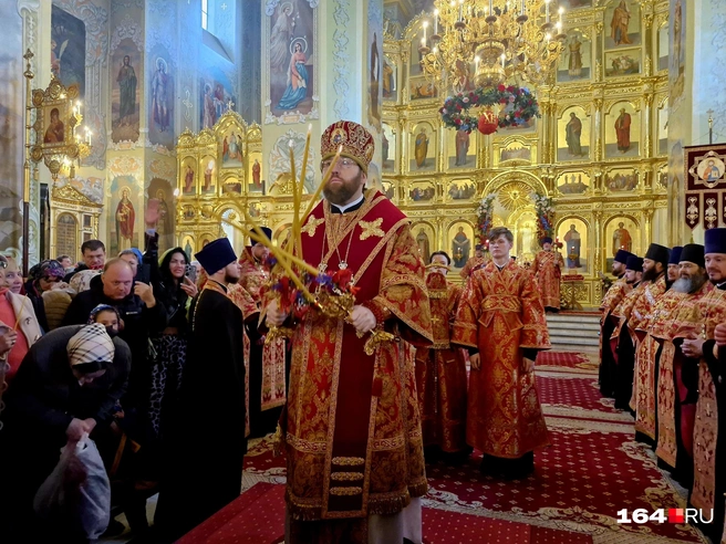 Митрополит Игнатий в своей речи отметил, что пастырский труд очень трудоемкий | Источник: Виктория Федорова / 164.RU