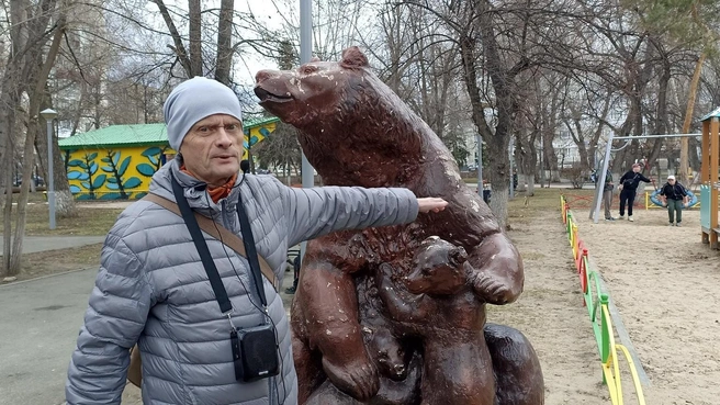 Медведица, «воспитавшая» тысячи курганцев | Источник: Анна Сарапульцева / 45.RU
