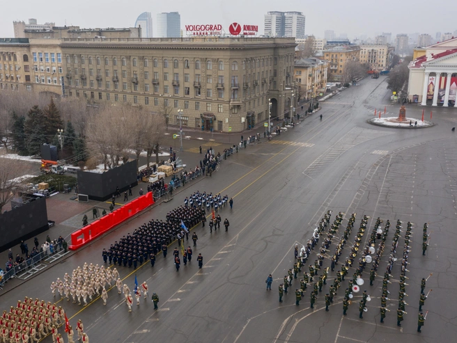 Схема перекрытия улиц в центре Волгограда на 2 и 5 мая | Источник: Алексей Волхонский / V1.RU