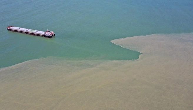 Вода в Черном море возле курортов резко поменяла цвет: что случилось | Источник: Habertürk