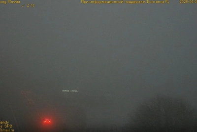 Петербург снова в тумане, ожидается похолодание