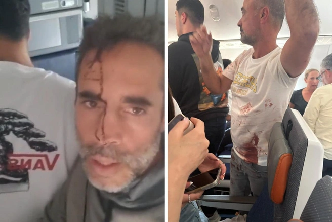 Рейс FlyDubai, который пытался захватить один из пилотов, приземлился в Саудовской Аравии | Источник: bhol.co.il, 112 / T.me