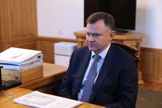 Юрий Слюсарь, губернатор Ростовской области | Источник: пресс-служба губернатора Ростовской области