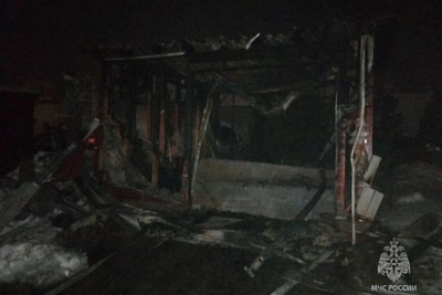 Погибший обнаружен в гараже после пожара в Выборге