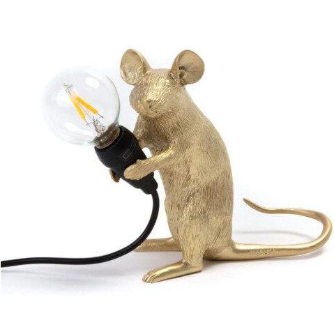 Настольная лампа «Мышь сидит», Seletti