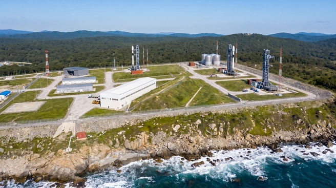 Проект первого частного космодрома России «Приморский» | Источник: spaceenergy.su