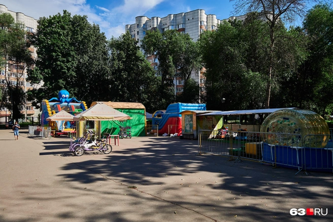 А еще попрыгать на батуте | Источник: Роман Данилкин / 63.RU