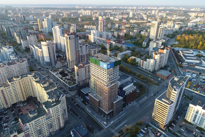 «Свобода Residence» — максимальная концентрация новшеств, удобств и современного дизайна в самом центре Екатеринбурга. Победитель премии Urban Awards — 2021 | Источник: «Атомстройкомплекс»