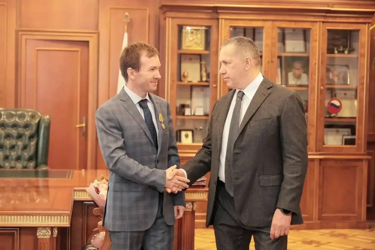 Основатель производства беспилотников в Забайкалье получил медаль за укрепление обороны