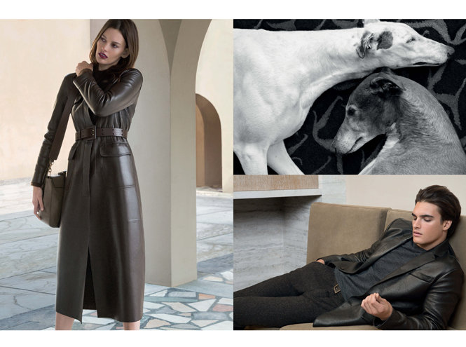 Рекламная кампания Trussardi FW 15-16