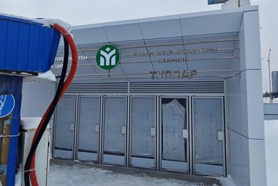 Показали вход на новую станцию метро у ТЦ «Мега» в Казани