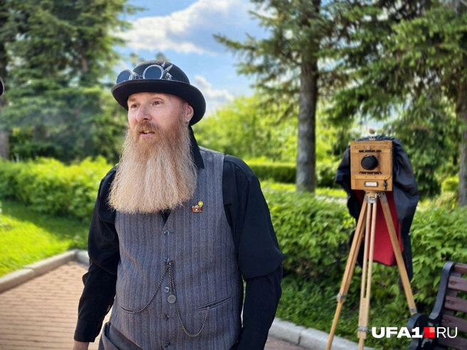 Дмитрий и его проект «Машина времени» | Источник: Булат Салихов / UFA1.RU