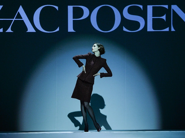 Коко Роша на показе Zac Posen