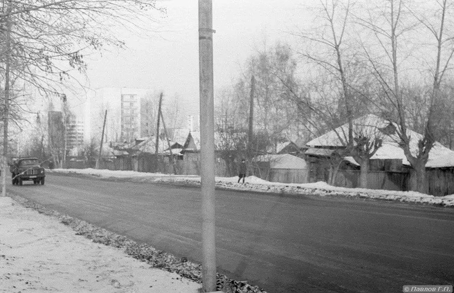 Частных домов на Шефской тоже не осталось | Источник: Павлов Г.П.