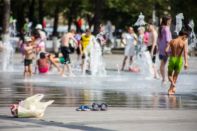 В центре Уфы перекроют дороги и включат фонтаны