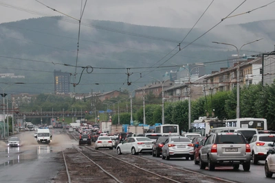 В Красноярске за ночь выпала треть месячной нормы осадков