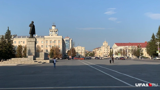 Главная площадь города | Источник: Андрей Бирюков / UFA1.RU