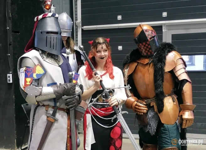 Фестиваль «Некрокомиккон» стартовал в Петербурге. Полиция тоже там | Источник: Егор Сафронов / «Фонтанка.ру»