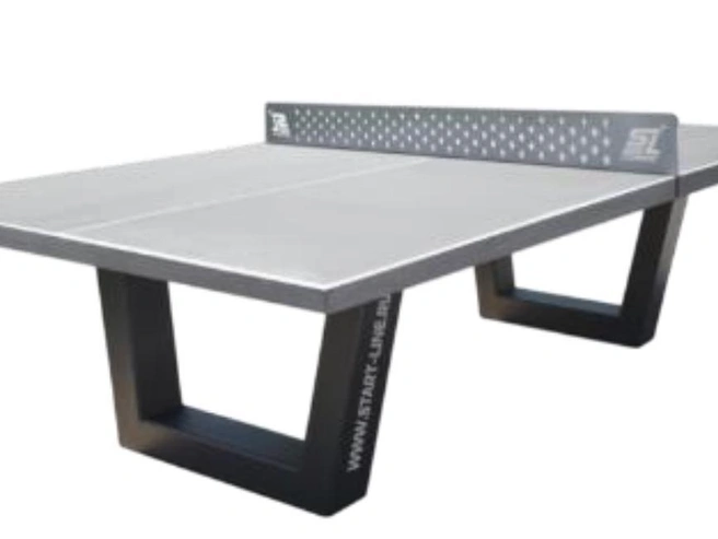 Теннисный стол изготовят из бетона | Источник: Проектная документация