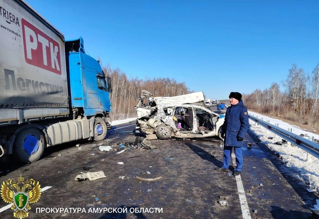 Прокуратура Приамурья показала, как выглядит «Тойота», в которой погибли все | www.fontanka.ru