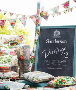 Коллекция Vintage2 от Sanderson в появилась в магазинах Manders