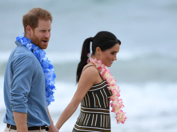 Принц Гарри и герцогиня Меган в СИднее, 18 октября 2018