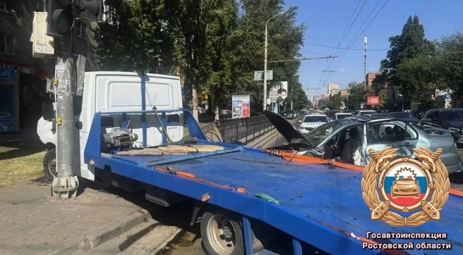 «Газель» сбила двух человек | Источник: Госавтоинспекция Ростовской области