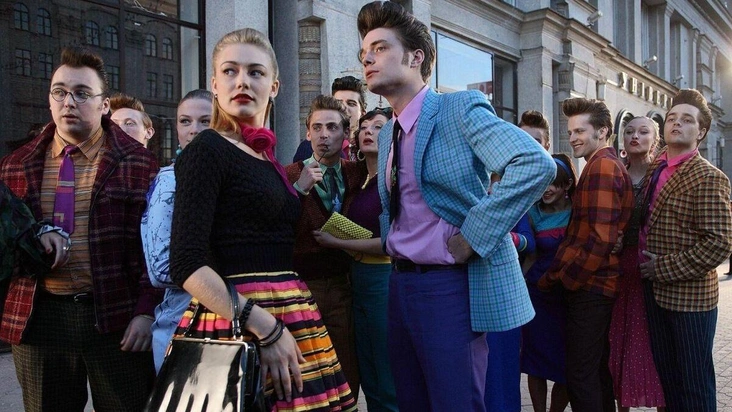 Кадр из фильма «Стиляги»