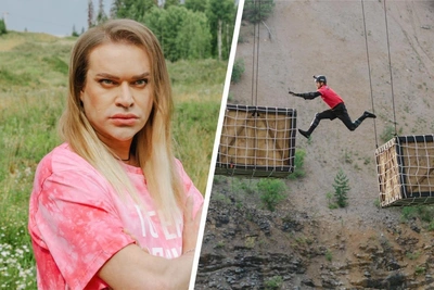 'I enjoy others' mishaps': Celebrities shoot 'Vyzhyvality' in Chusovoy