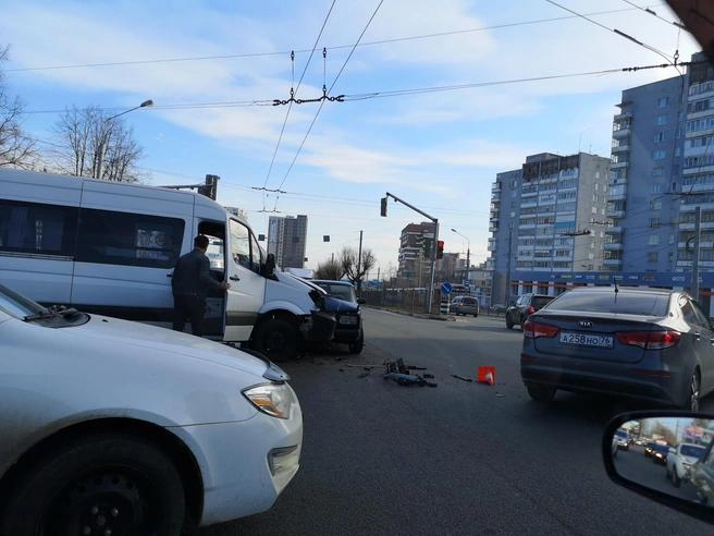 ДТП произошло в семь утра | Источник: Всеволод Недвецкий/Первый ярославский автопортал