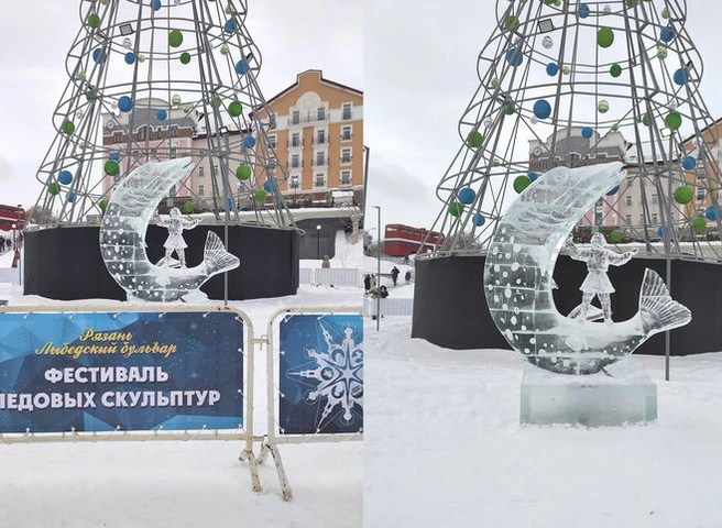 Урбанисты назвали колхозом организацию фестиваля ледяных скульптур в Рязани | ya62.ru