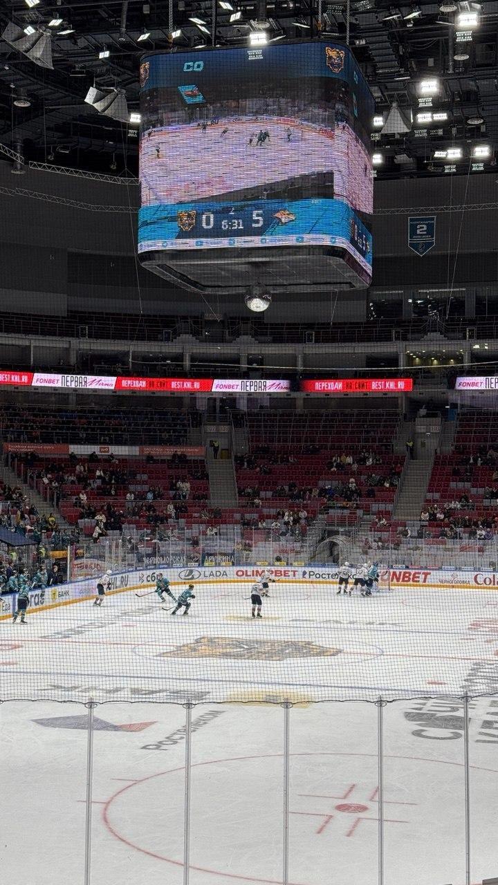 На юге можно посмотреть хоккей | Источник: читательница Любовь