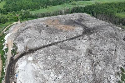 Объем мусора на полигоне в Ярославской области, который закроют