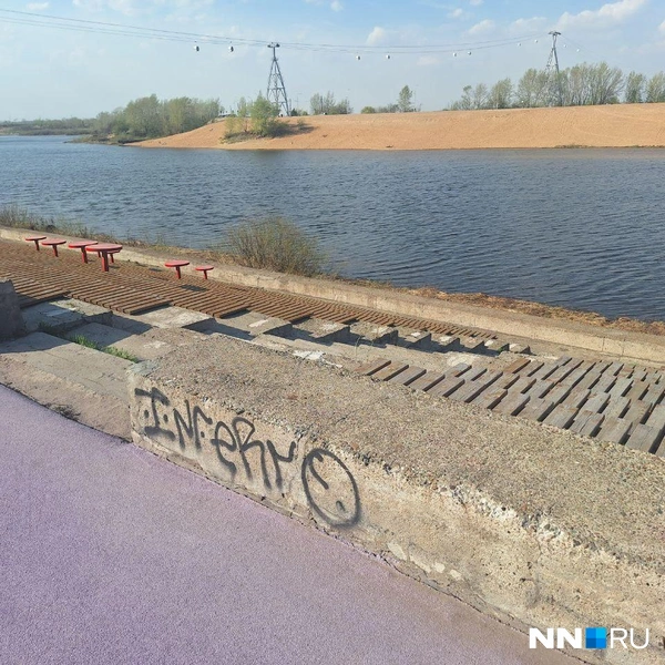Кое-где «помогают» и сами нижегородцы | Источник: Валерия Коростелева / NN.RU