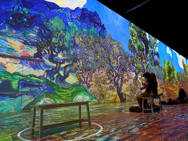 Иммерсивная выставка Винсента Ван Гога, 2021 | Источник: Shutterstock/Fotodom.ru