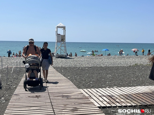 Пляж стал таким же, как и все | Источник: Анна Грицевич / SOCHI1.RU