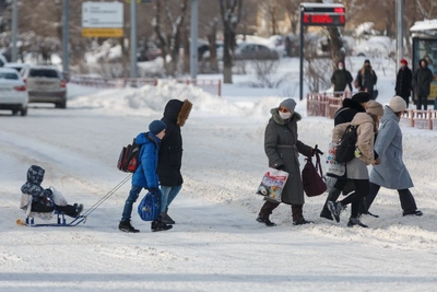 В Кургане отменили занятия из-за морозов